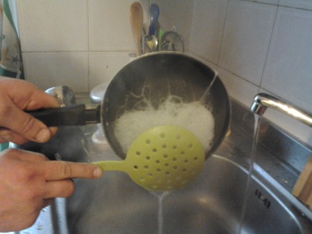 spaghetti di soia